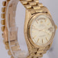 Rolex Day-Date President 36mm Champagne 18K Yellow Gold BARK Watch 18038