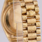 Rolex Day-Date President 36mm Champagne 18K Yellow Gold BARK Watch 18038