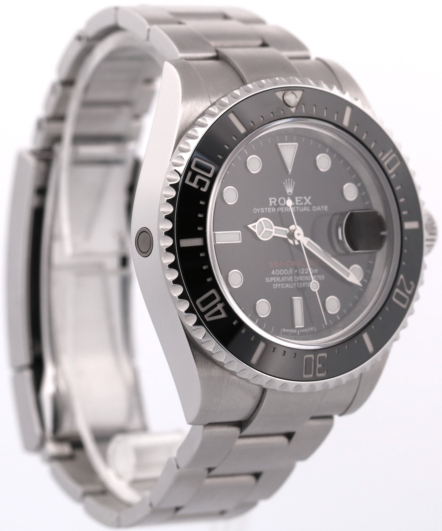 2024 CPO PAPERS Rolex Sea-Dweller Black Stainless 43mm MK1 Dive 126600 Watch BOX