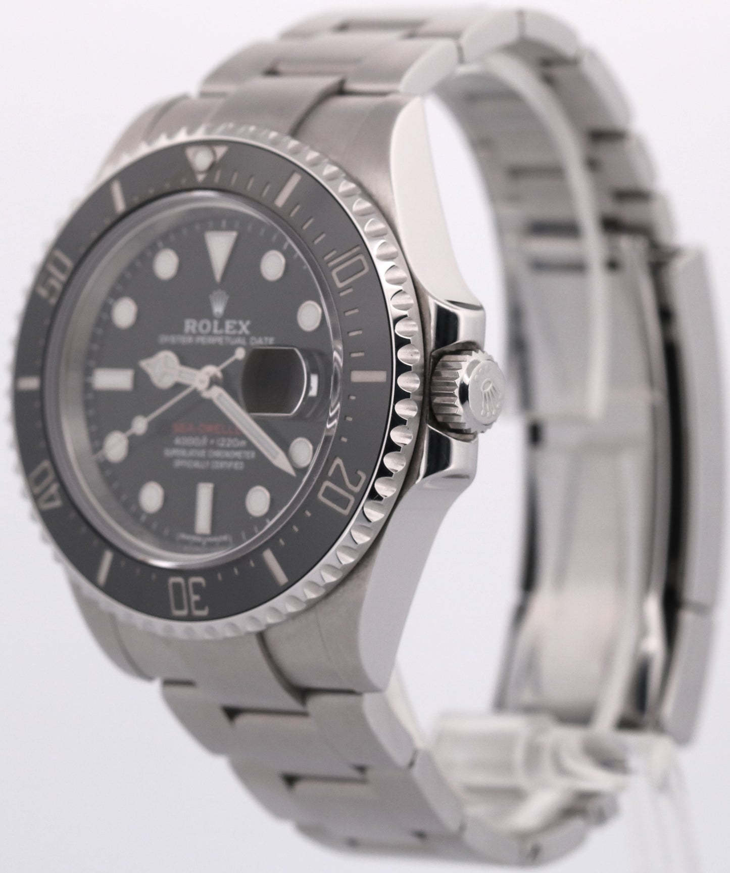 2024 CPO PAPERS Rolex Sea-Dweller Black Stainless 43mm MK1 Dive 126600 Watch BOX