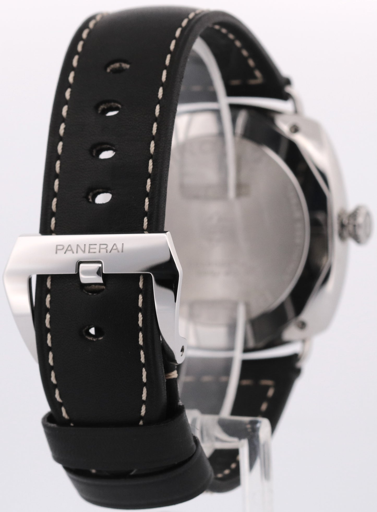 2024 PAPERS Panerai Radiomir PAM 1382 BLACK Leather 45mm Watch PAM01382 BOX