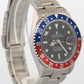PAPERS Rolex GMT-Master II PEPSI Red Blue Steel RSC Oyster NO-HOLES 16710 BOX