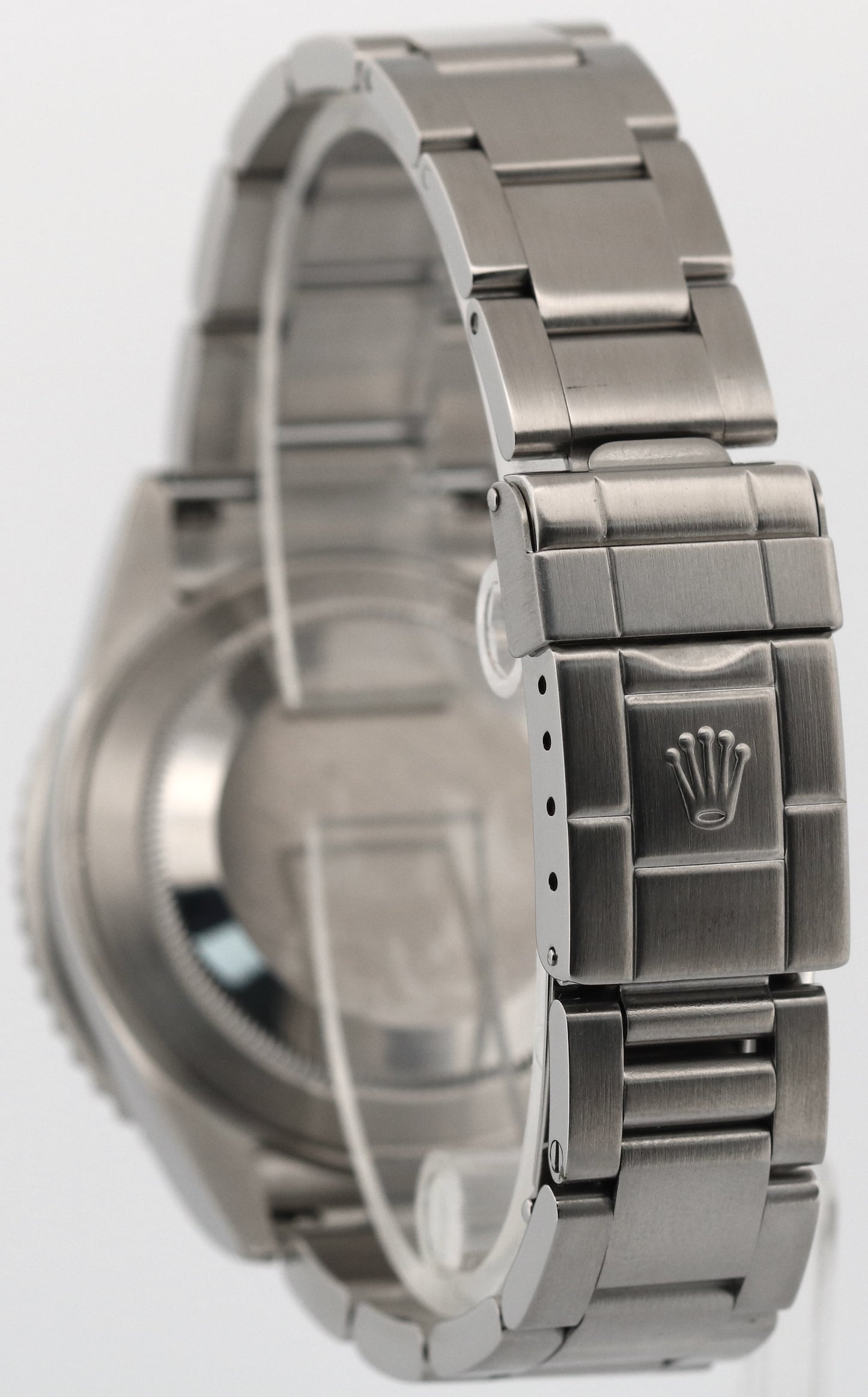 PAPERS Rolex GMT-Master II PEPSI Red Blue Steel RSC Oyster NO-HOLES 16710 BOX