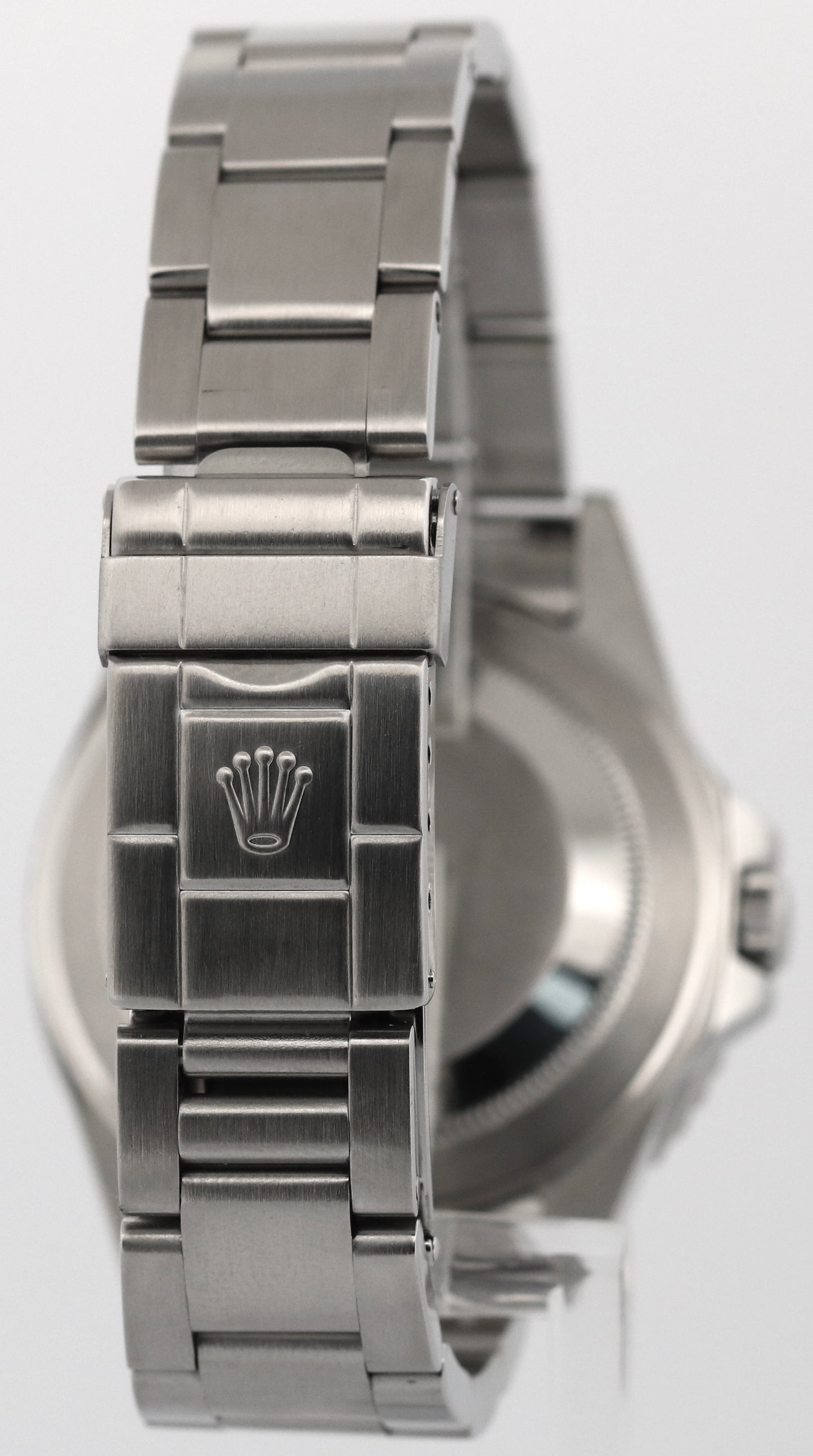 PAPERS Rolex GMT-Master II PEPSI Red Blue Steel RSC Oyster NO-HOLES 16710 BOX