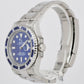 MINT Rolex Submariner Date BLUE DIAMOND SAPPHIRE Stainless Steel 40mm 116610