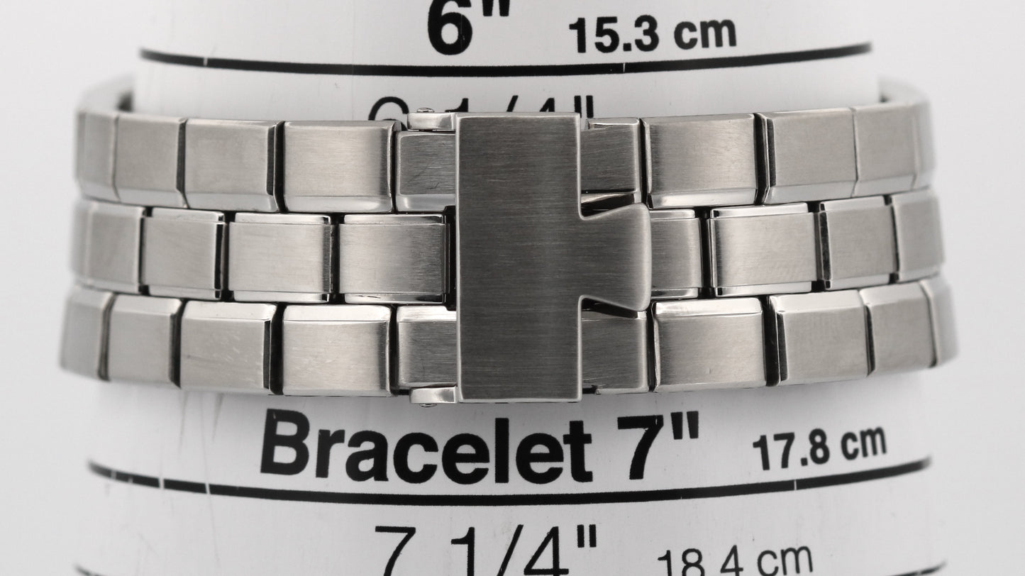 Vacheron Constantin Overseas 37mm BLACK Stainless Steel Automatic Watch 42042