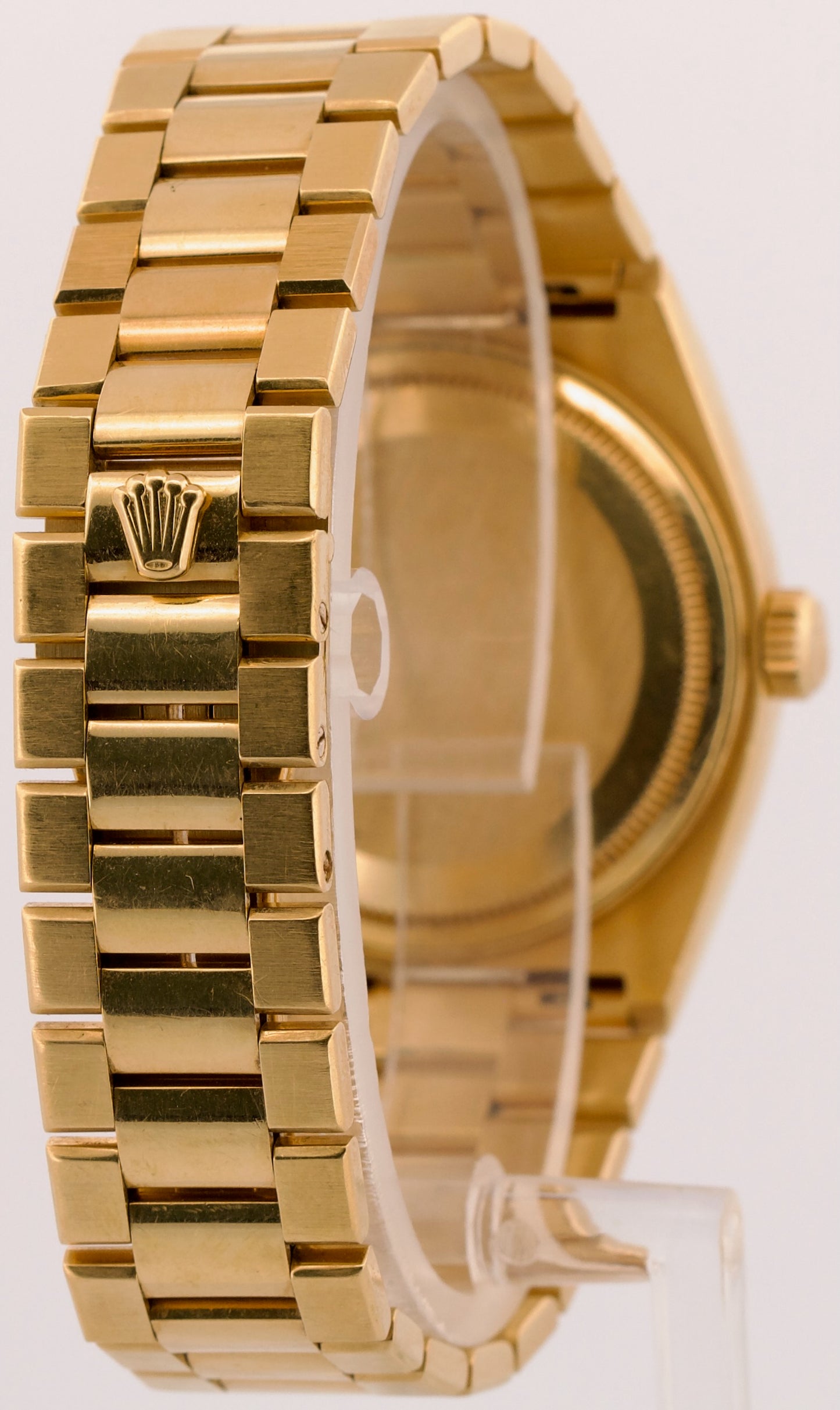 1984 PAPERS Rolex OysterQuartz Day-Date President CHAMPAGNE DIAMOND 19018 BOX