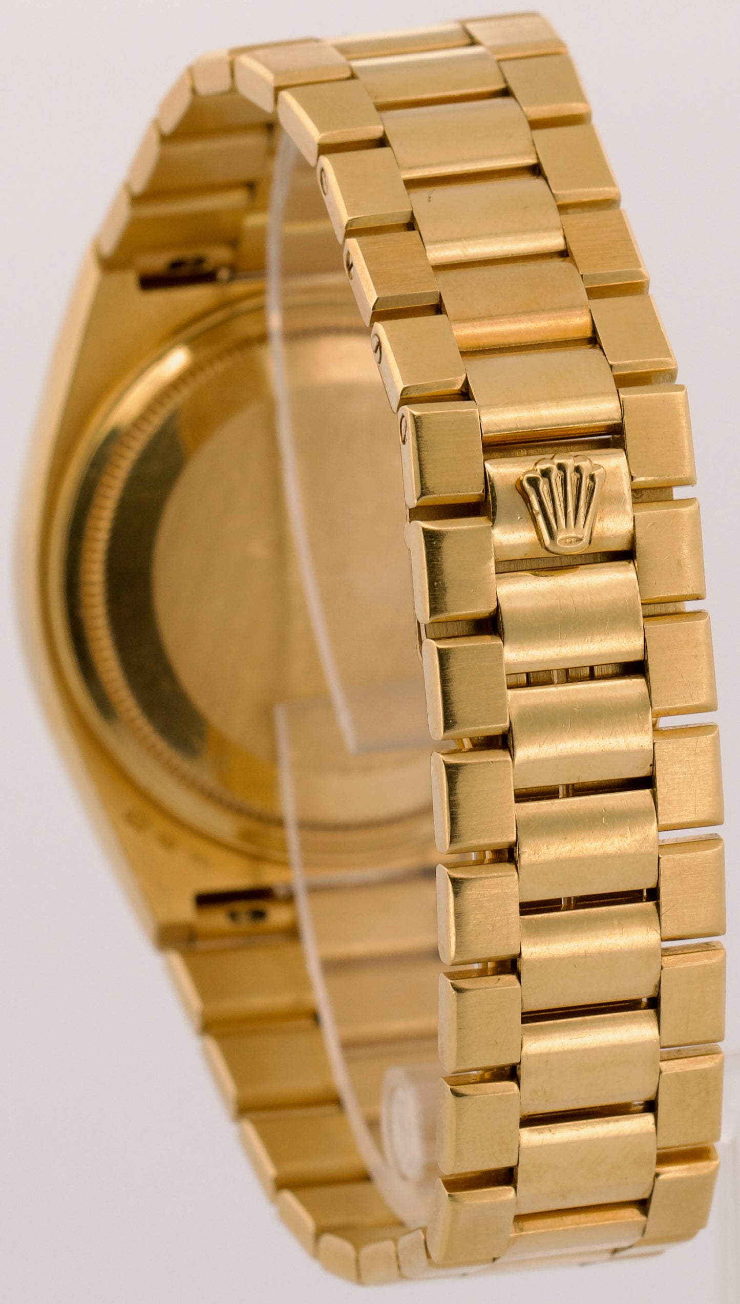 1984 PAPERS Rolex OysterQuartz Day-Date President CHAMPAGNE DIAMOND 19018 BOX