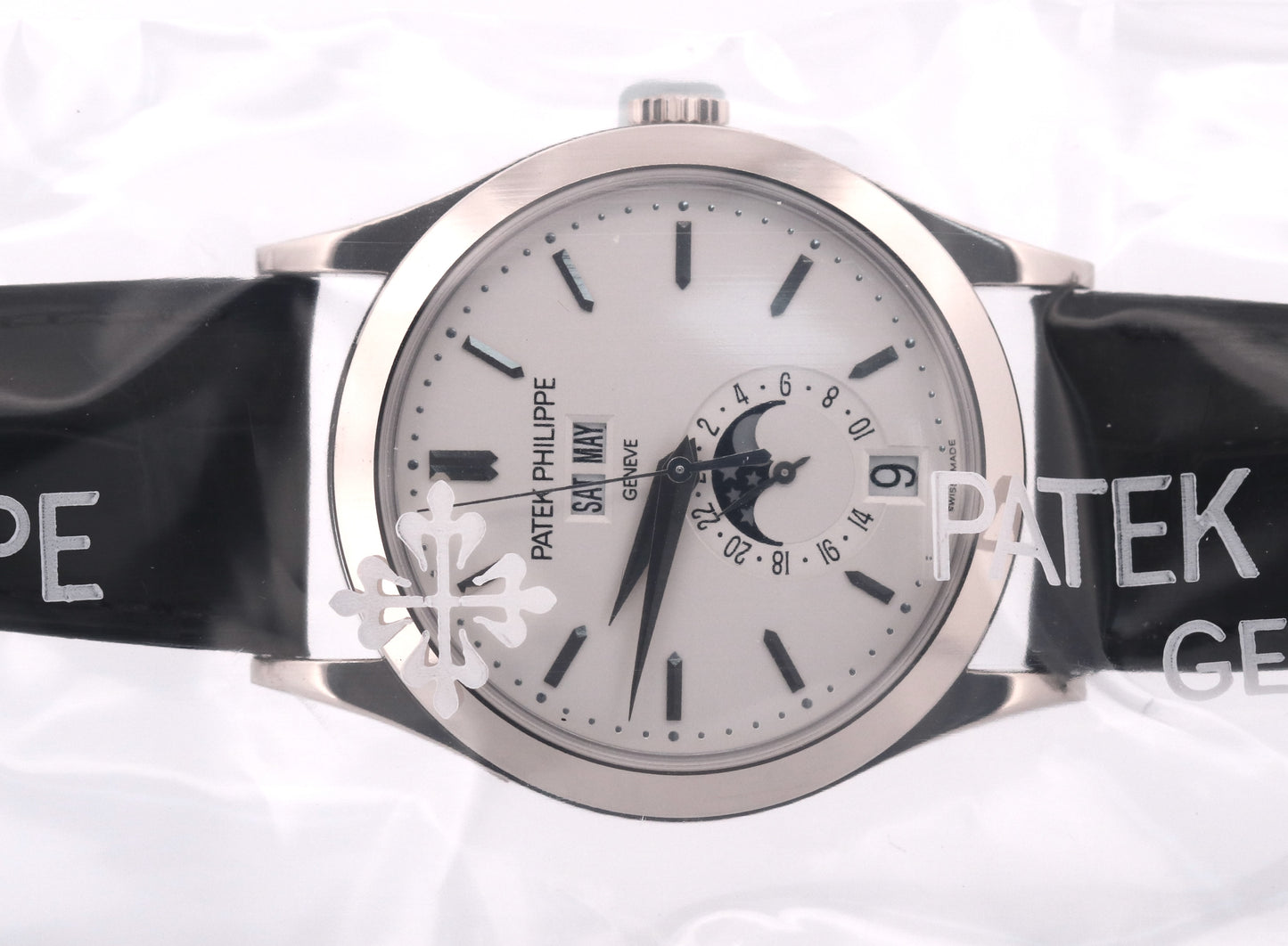 MAY 2026 SERVICE Patek Philippe Complications 18K White Gold 38.5mm 5396G-011