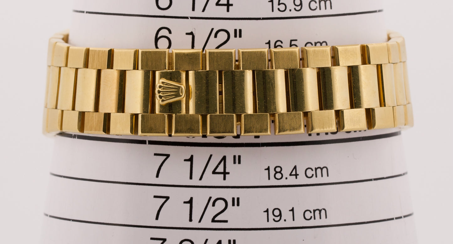 1984 PAPERS Rolex OysterQuartz Day-Date President CHAMPAGNE DIAMOND 19018 BOX