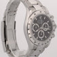 2014 PAPERS Rolex Daytona Cosmograph BLACK Steel BLUE LUME 40mm 116520 Watch BOX