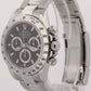 2014 PAPERS Rolex Daytona Cosmograph BLACK Steel BLUE LUME 40mm 116520 Watch BOX