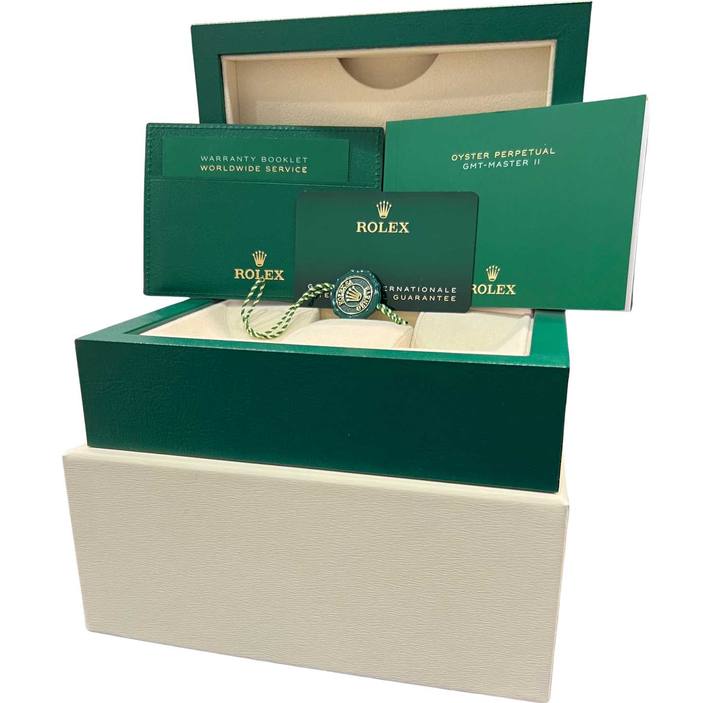 PAPERS Rolex GMT-Master II BATMAN Blue Steel Oyster 40mm 126710 BLNR Watch BOX