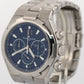 PAPERS Vacheron Constantin Overseas Chronograph BLUE 42mm Stainless Steel 49150