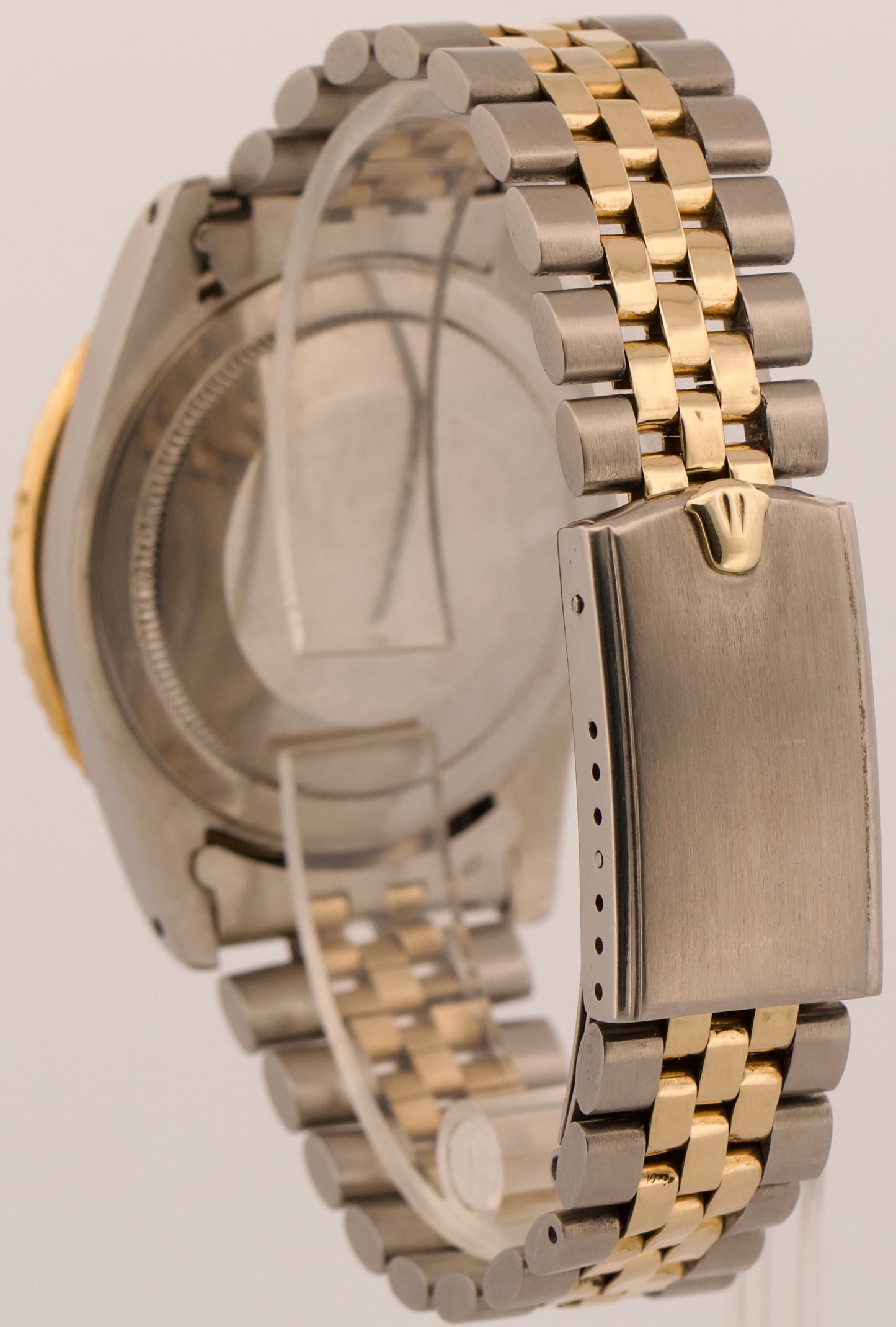 VINTAGE 1971 Rolex GMT-Master BROWN 18K Gold Steel ROOT BEER Jubilee 40mm 1675
