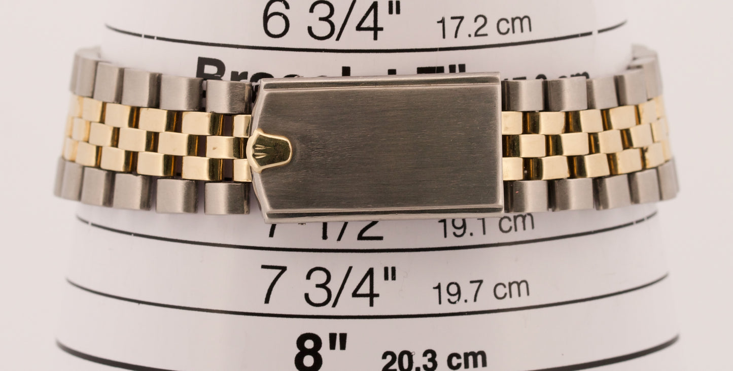 VINTAGE 1971 Rolex GMT-Master BROWN 18K Gold Steel ROOT BEER Jubilee 40mm 1675