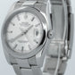 PAPERS Rolex DateJust 36mm SILVER Stainless Steel Smooth Oyster 116200 Watch BOX