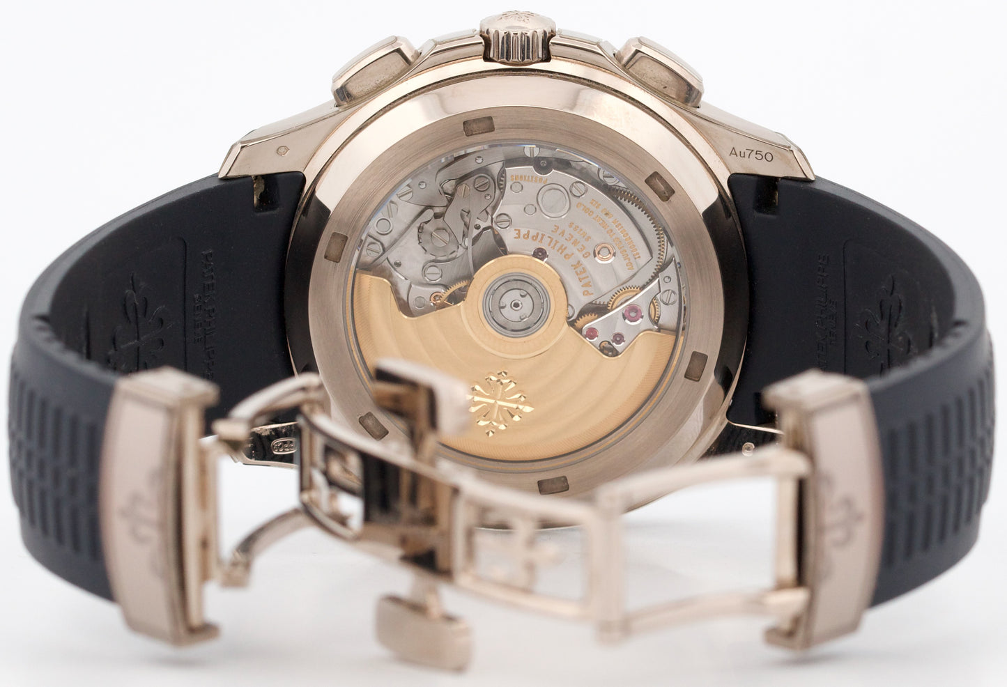 2022 PAPERS Patek Philippe Aquanaut BLUE 18K White Gold 42.2mm 5968G-001 BOX