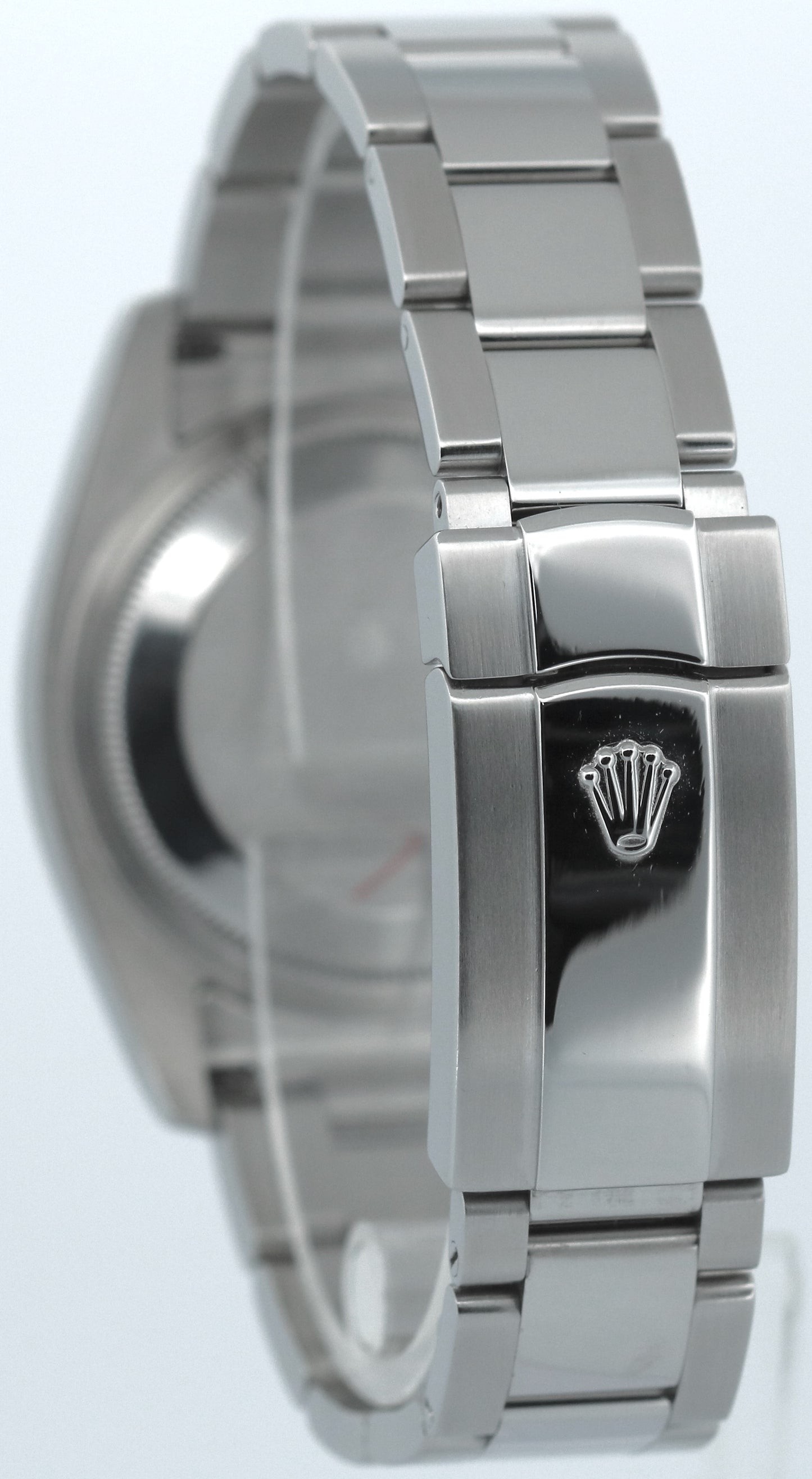 PAPERS Rolex DateJust 36mm SILVER Stainless Steel Smooth Oyster 116200 Watch BOX