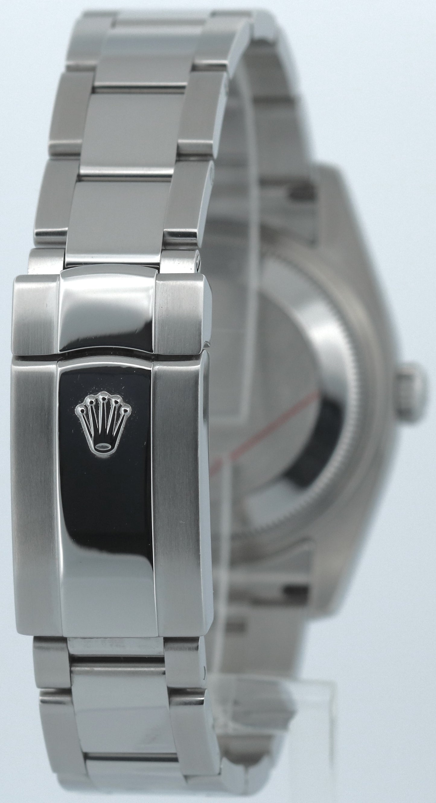 PAPERS Rolex DateJust 36mm SILVER Stainless Steel Smooth Oyster 116200 Watch BOX