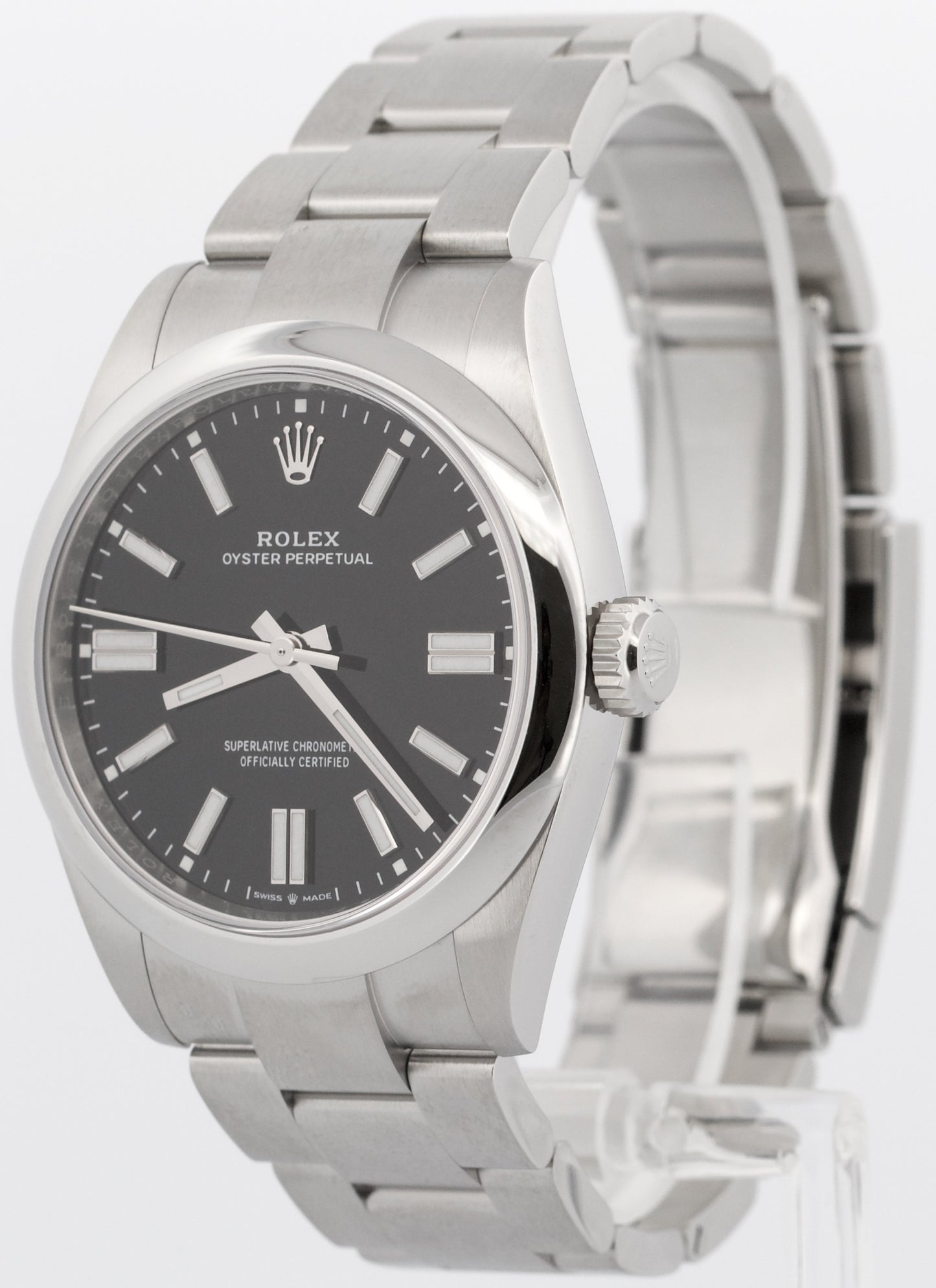 NEW NOV 2025 Rolex Oyster Perpetual 41 BLACK Stainless Steel 41mm 134300 BOX