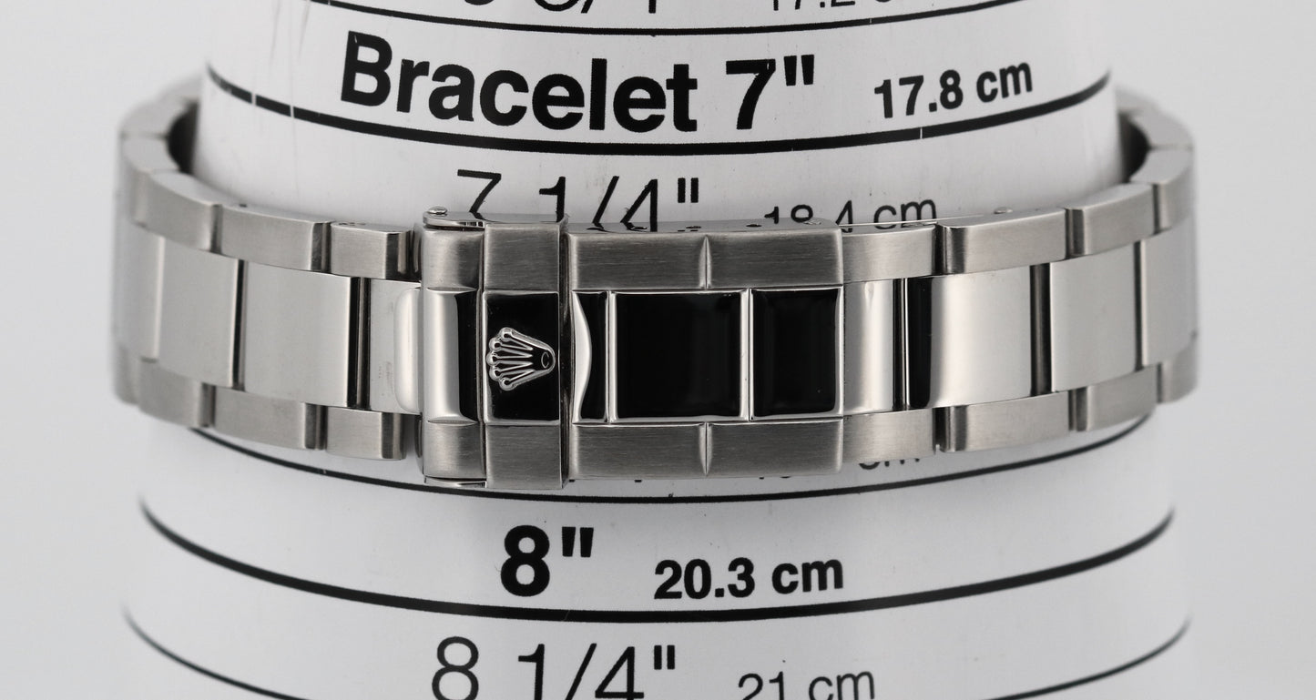 Rolex Yacht-Master PLATINUM Stainless Steel 40mm Oyster Date YM1 Watch 16622