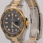 2018 PAPERS Rolex GMT-Master II BLACK Ceramic 18K Gold Steel 40mm 116713 LN BOX