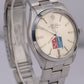 Rolex Oyster Perpetual Air-King DOMINOS 34mm Silver Stainless Steel 5500 Watch