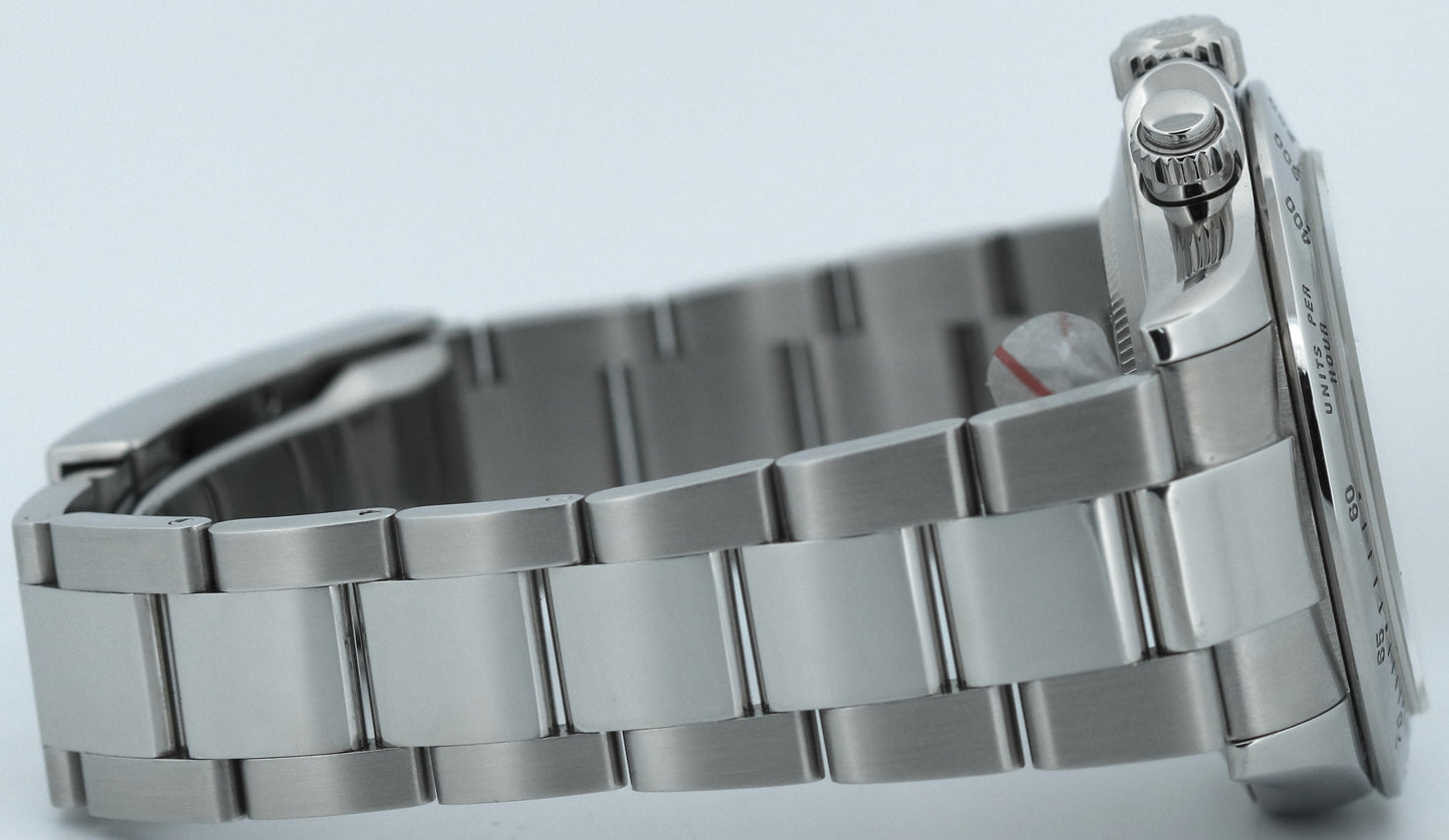 Rolex Daytona Cosmograph BLACK Stainless Steel REHAUT 40mm 116520 Watch BOX