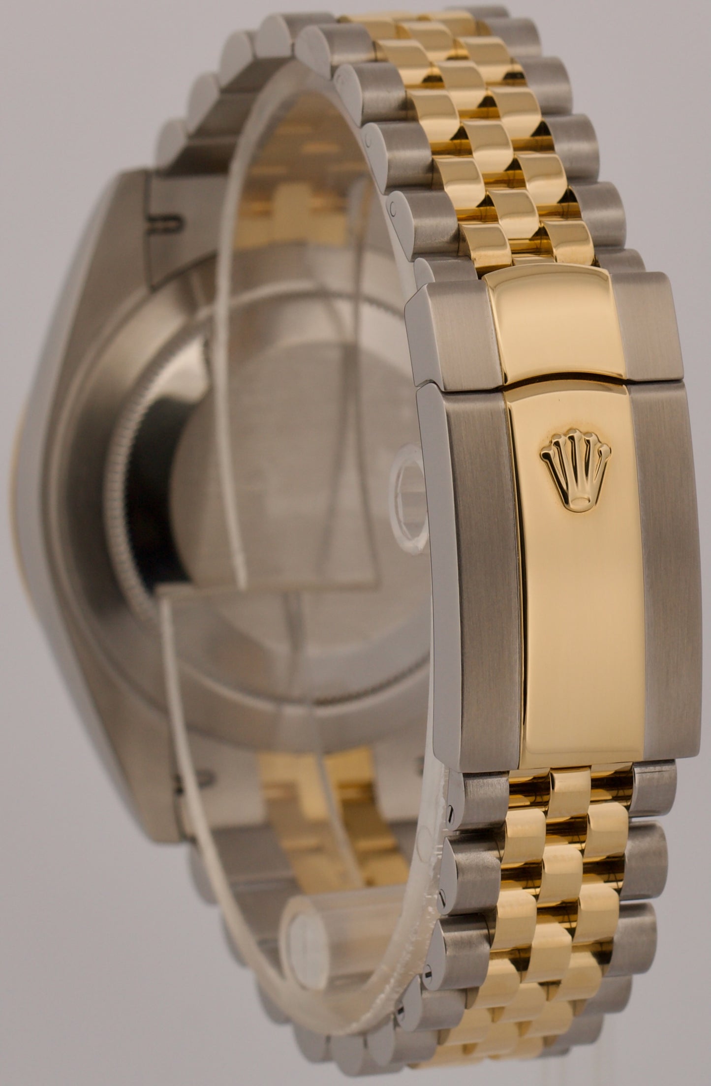 Rolex DateJust 41 WHITE 18K Yellow Gold Stainless Steel 41mm JUBILEE 126333