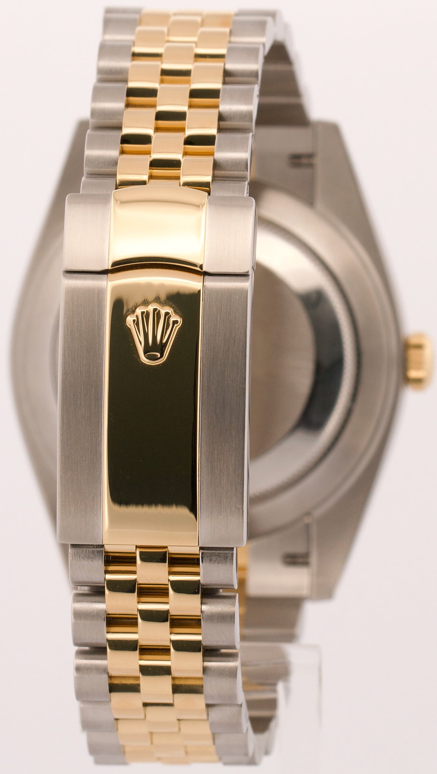 Rolex DateJust 41 WHITE 18K Yellow Gold Stainless Steel 41mm JUBILEE 126333