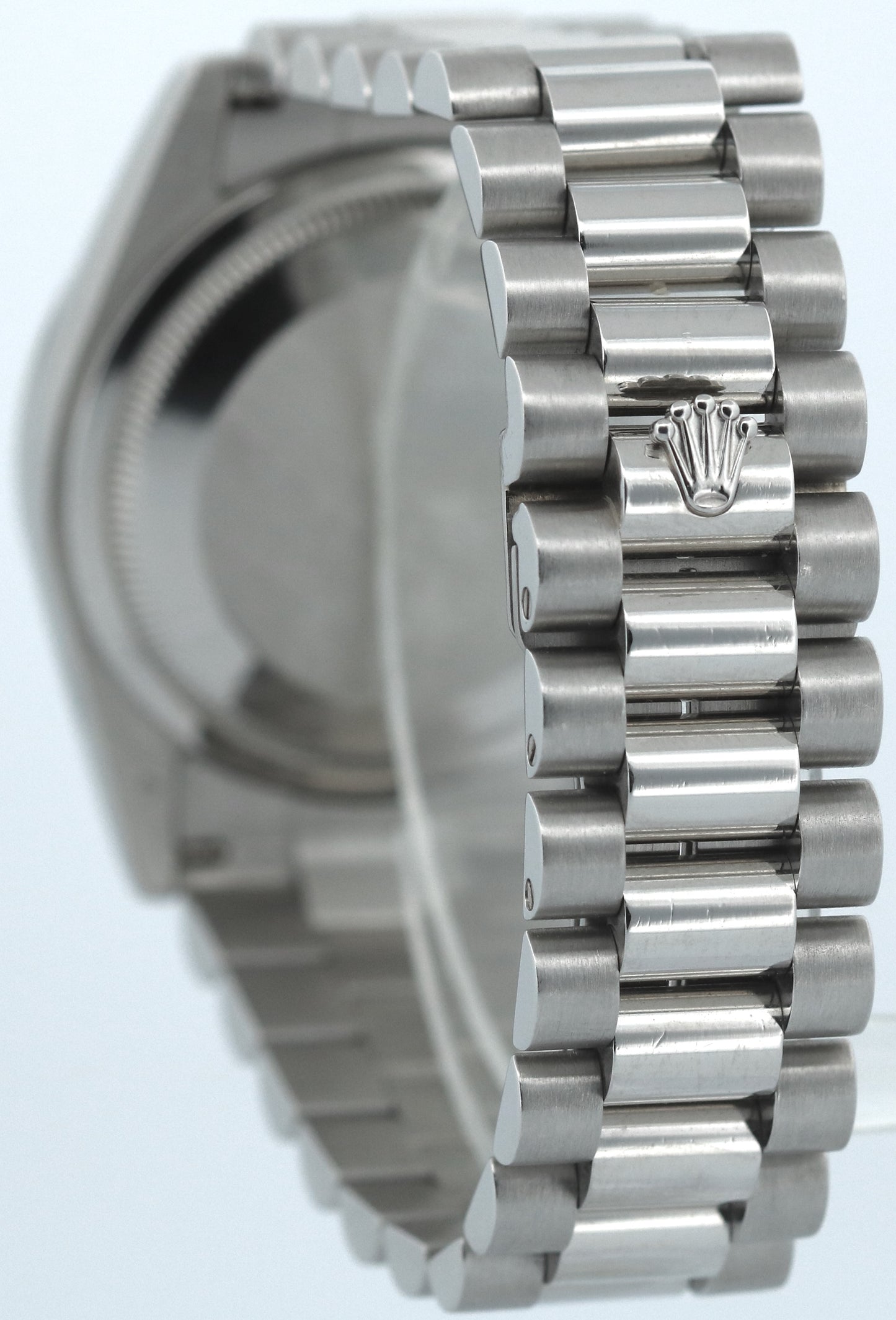 Rolex Day-Date Presidential 36mm GLACIER ICE BLUE ROMAN 950 Platinum 118206