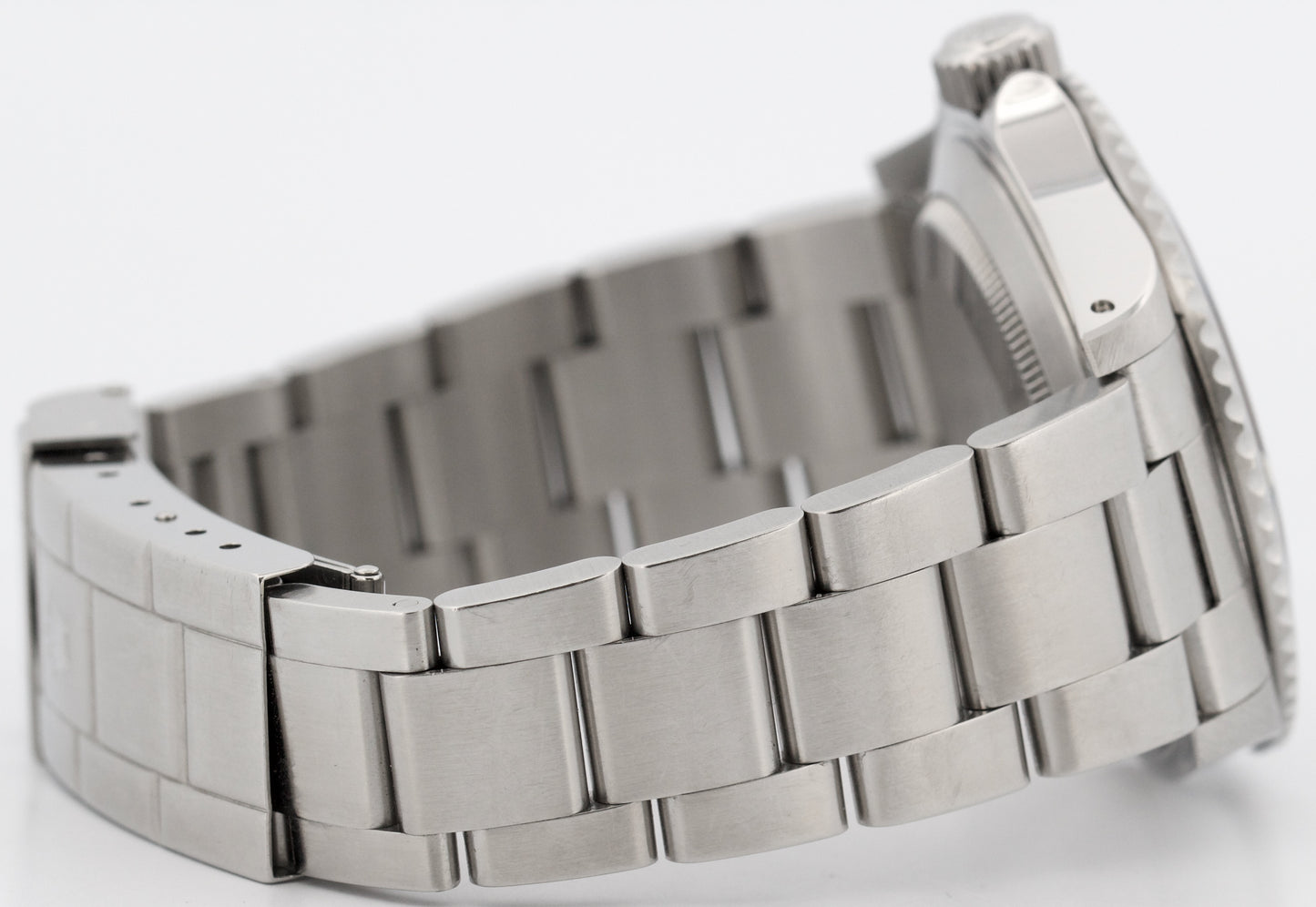 UNPOLISHED Rolex Submariner No-Date Black REHAUT Stainless Steel 40mm 14060