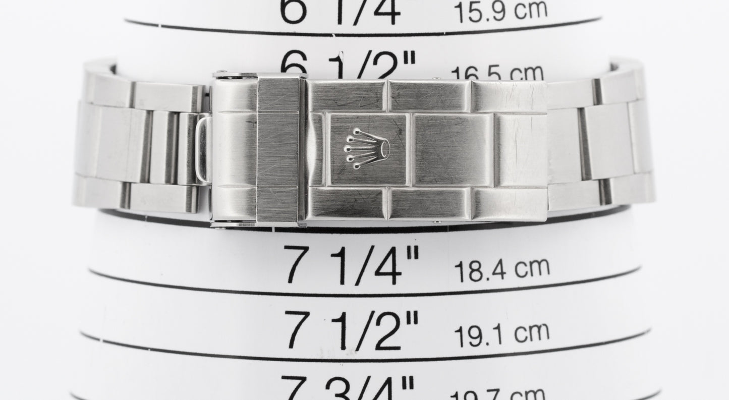 UNPOLISHED Rolex Submariner No-Date Black REHAUT Stainless Steel 40mm 14060