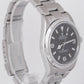 MINT PAPERS Rolex Explorer I Black 36mm Oyster Steel Automatic Watch 114270 BOX