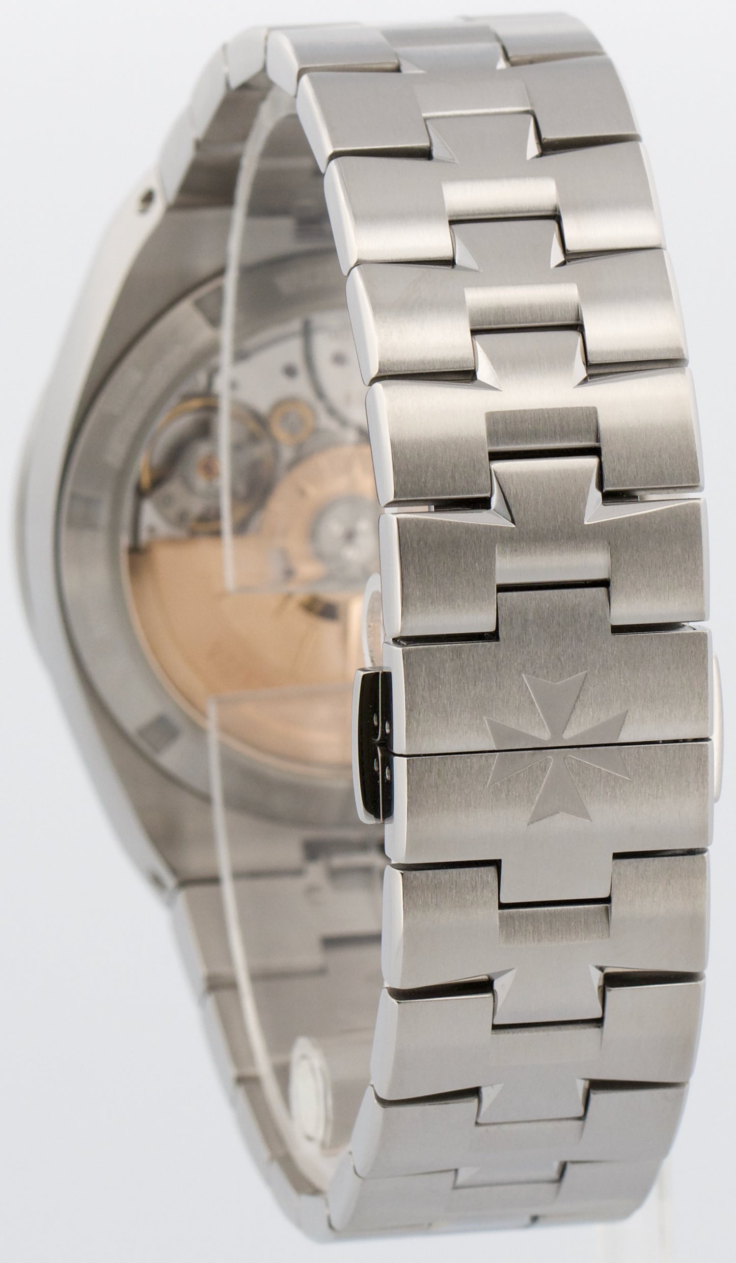 PAPERS Vacheron Constantin Overseas BLUE 41mm Stainless Steel 4500V Watch BOX