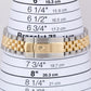 Rolex DateJust 41 SILVER 18K Gold Steel 41mm JUBILEE Fluted 126333