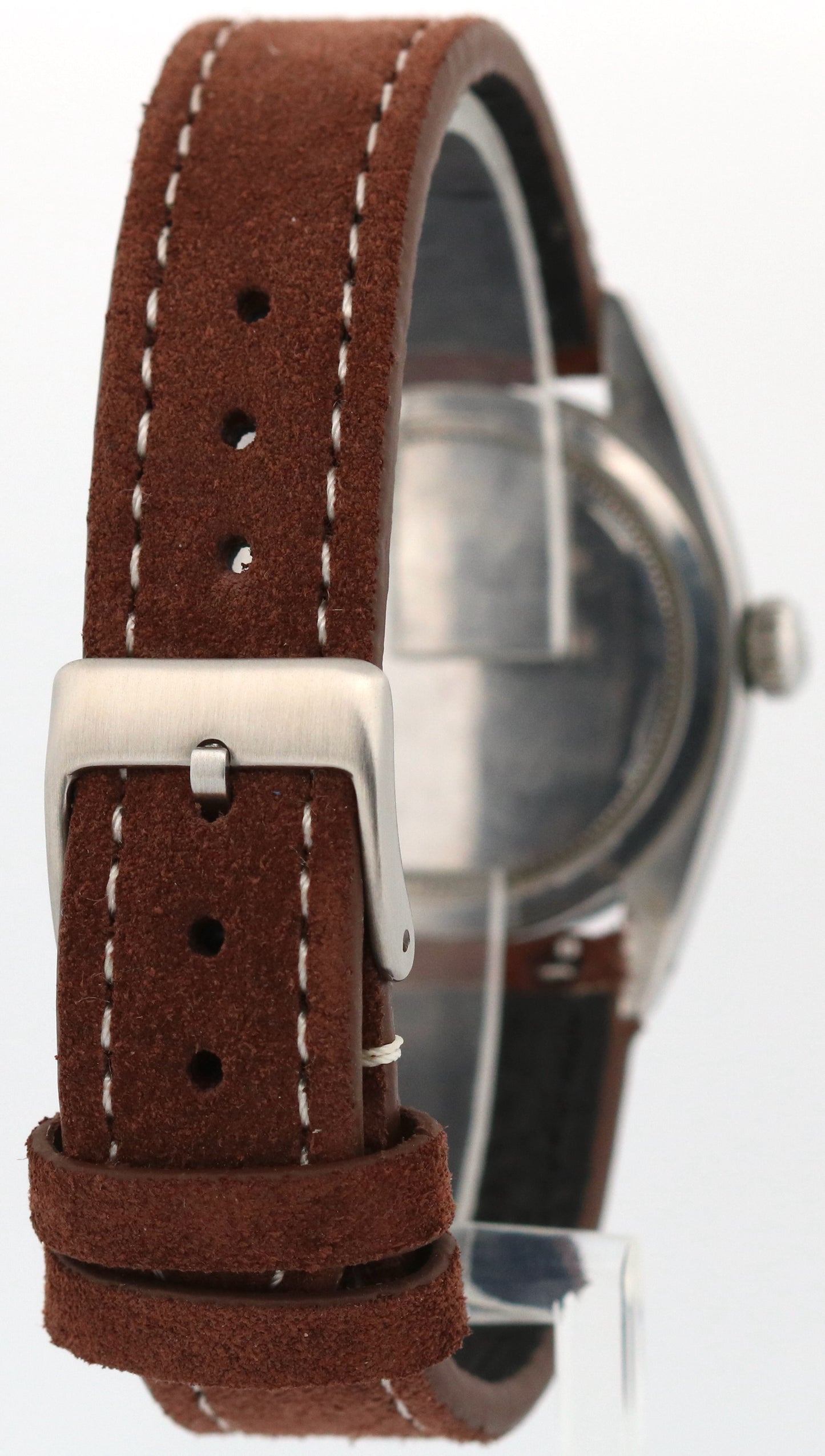 PAPERS Rolex Oyster Precision TROPICAL BLACK QUADRANT Steel CLAW 34mm 6422 BOX