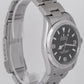 MINT RSC Rolex Explorer I Black 36mm 3-6-9 Stainless Steel Oyster Watch 14270