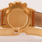 1996 PAPERS Rolex Daytona Cosmograph WHITE 18K Yellow Gold Leather 16518 BOX