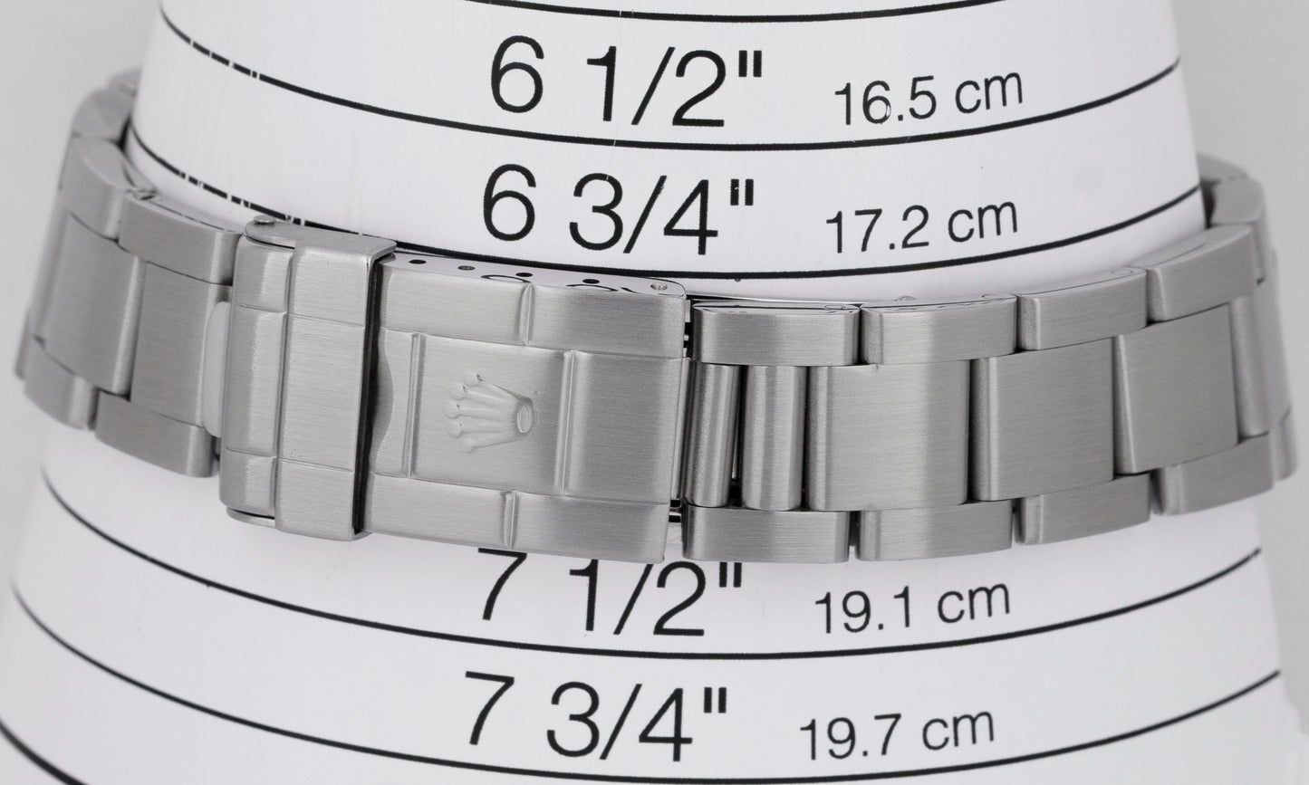 MINT RSC Rolex Explorer I Black 36mm 3-6-9 Stainless Steel Oyster Watch 14270