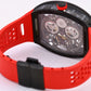 Zeroo Time T4 THE ARCHER Skeleton Black Red Steel TOURBILLON Rubber ZT004BRD BOX
