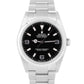 MINT Rolex Explorer I Black 36mm 3-6-9 Stainless Oyster Watch Automatic 114270
