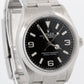 2022 PAPERS Rolex Explorer I BLACK 36mm Stainless Steel 3-6-9 Watch 124270 BOX