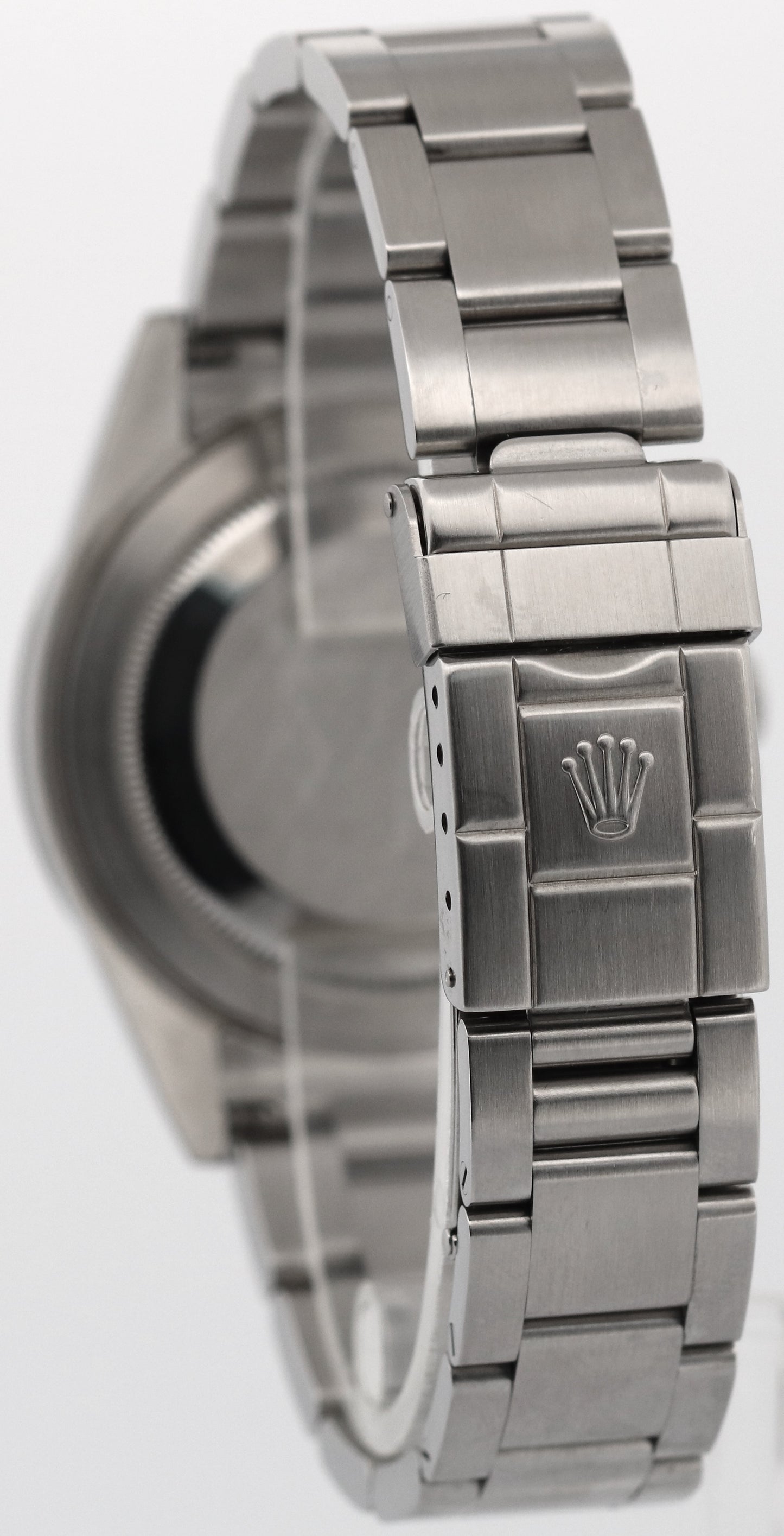 2011 CARD Rolex Explorer II 40mm BLACK 3186 NO-HOLES Rehaut Watch 16570 BOX