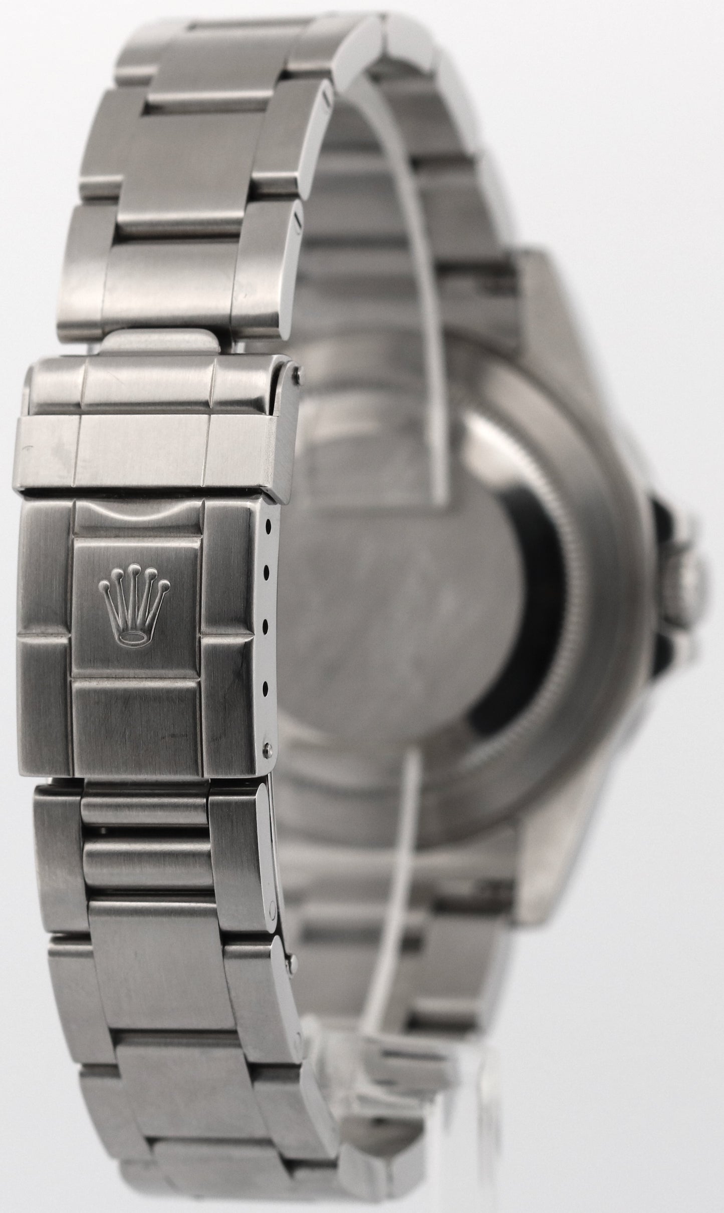 2011 CARD Rolex Explorer II 40mm BLACK 3186 NO-HOLES Rehaut Watch 16570 BOX