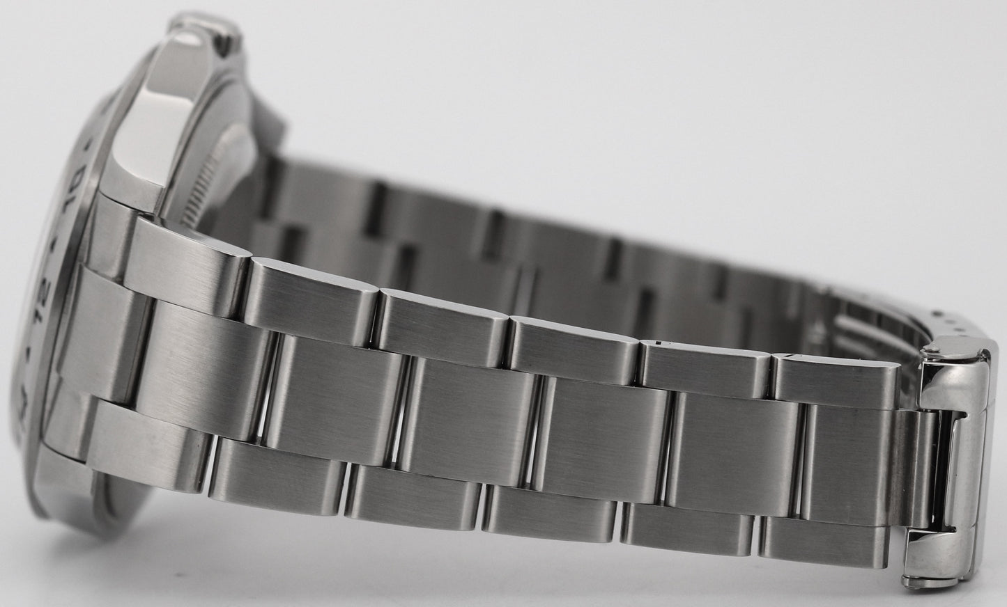 2011 CARD Rolex Explorer II 40mm BLACK 3186 NO-HOLES Rehaut Watch 16570 BOX