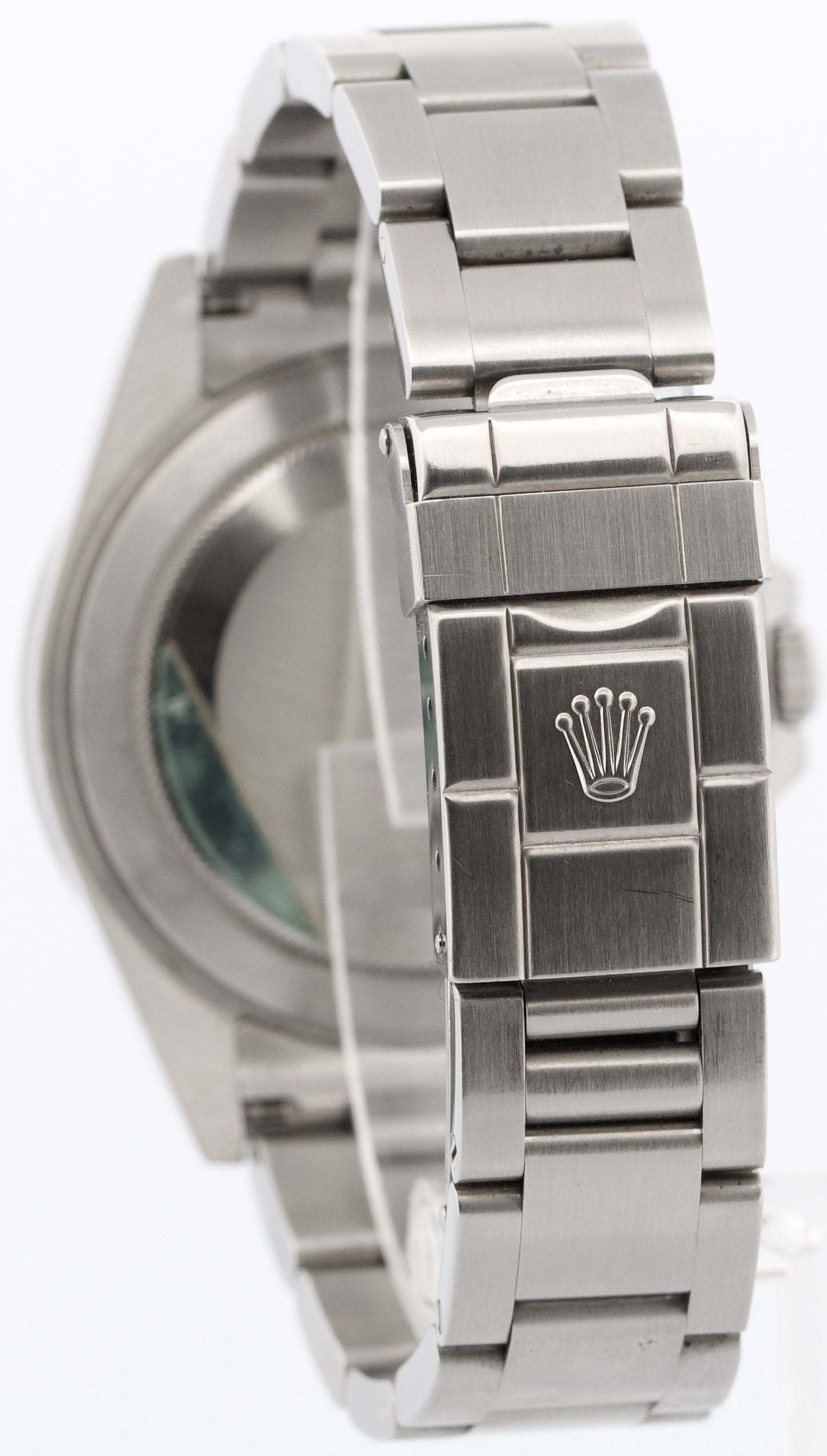 UNPOLISHED Rolex Explorer II 40mm WHITE 3168 Steel No-Holes REHAUT 16570 Watch