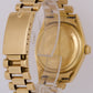 1967 Rolex Day-Date President CHAMPAGNE DIAMOND 36mm PIE-PAN 18K Gold Watch 1803