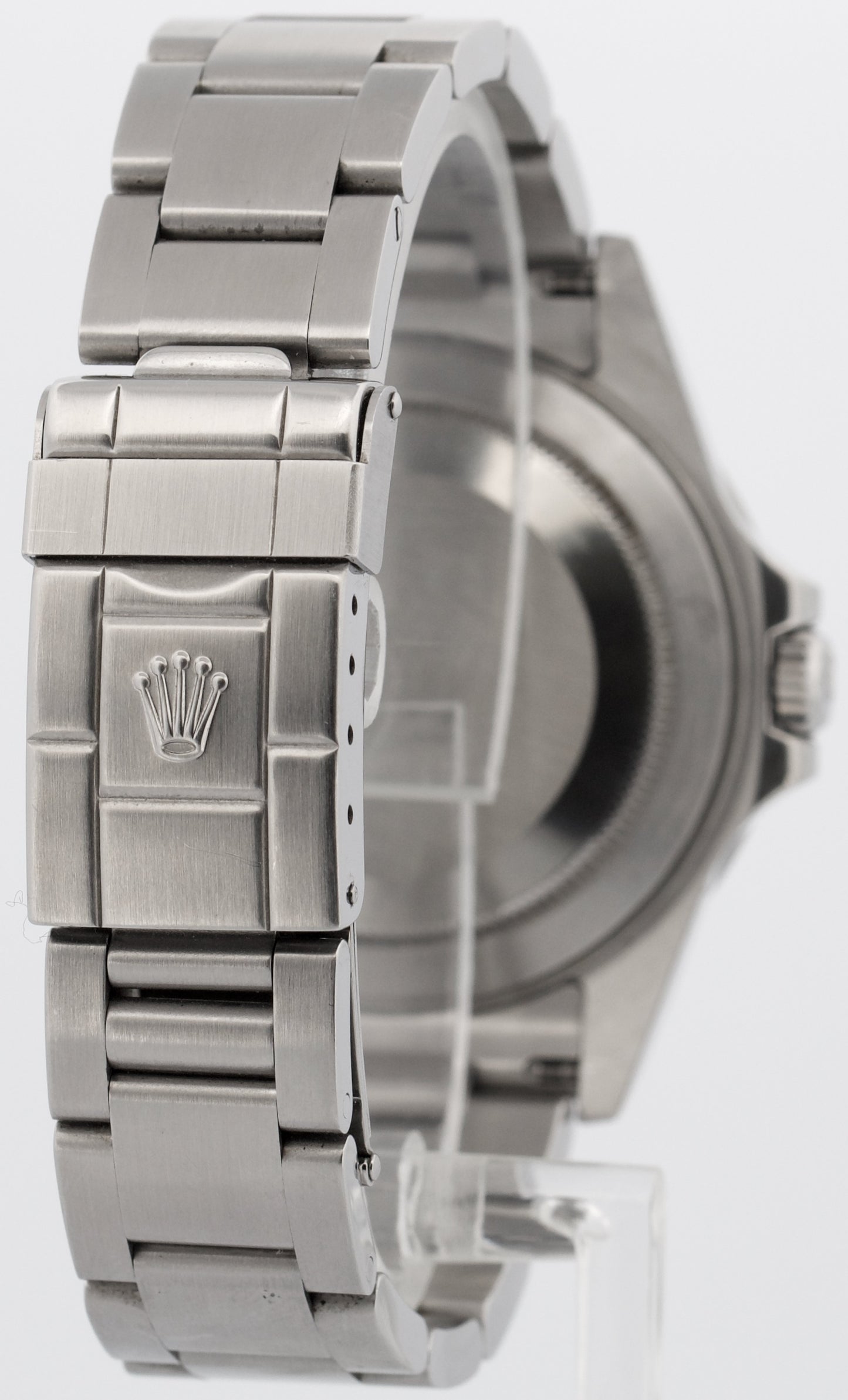 UNPOLISHED Rolex Explorer II 40mm WHITE 3168 Steel No-Holes REHAUT 16570 Watch